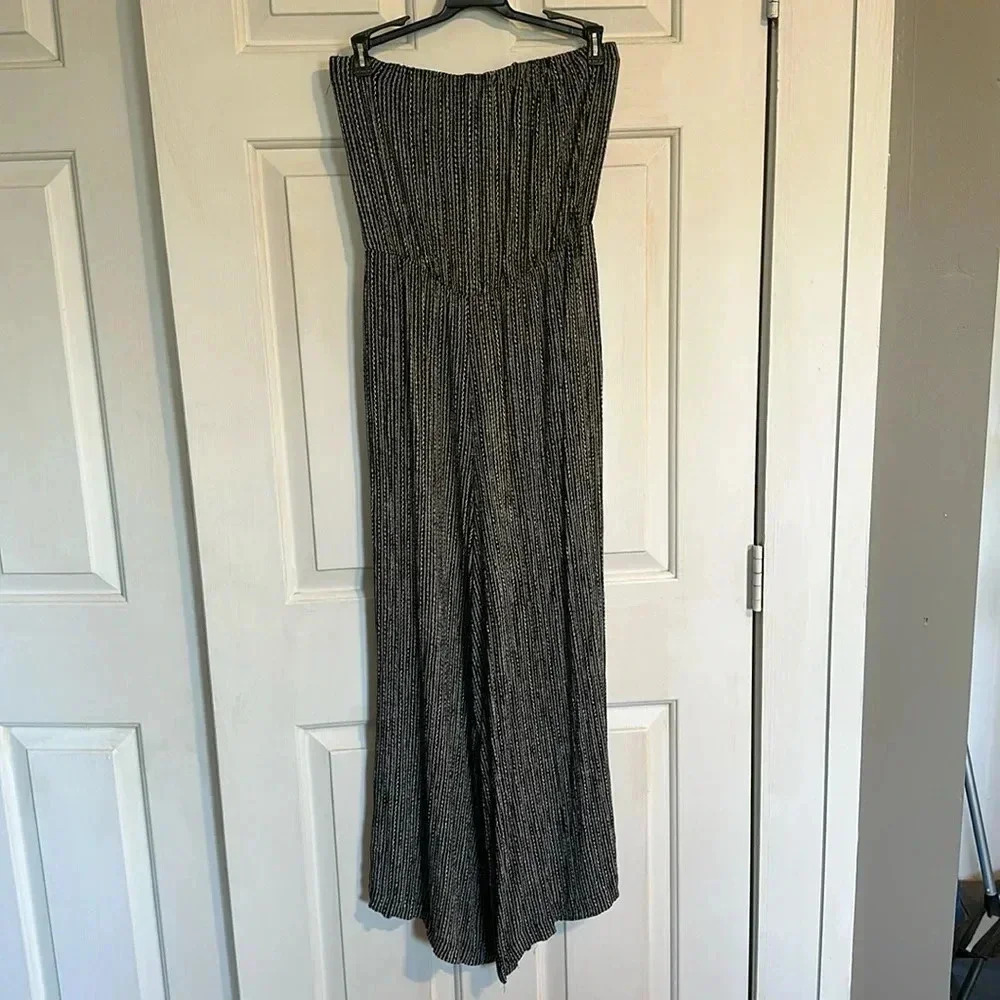 Hudson Grey Size Small Strapless Jumpsuit